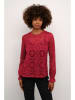 Cream Bluse "Tiley" in Rot