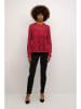 Cream Bluse "Tiley" in Rot