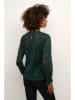 Cream Blouse "Tiley" donkergroen