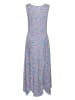 Cream Kleid "Bastilla" in hellblau/ Orange/ Pink