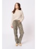 Cream Hose "Henny" in Braun/ Beige