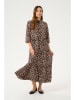 Cream Jurk "Muni" lichtbruin