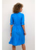 Cream Kleid "Henva" in Blau