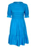 Cream Kleid "Henva" in Blau