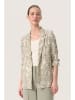 SAINT TROPEZ Blazer "Shirley" olijfgroen/zandkleurig
