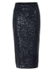 SAINT TROPEZ Paillettenrok "Suse" zwart