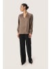 SAINT TROPEZ Bluse "Ioana" in Braun