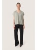 SAINT TROPEZ Bluse "Loana Marija" in Grau