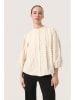 SAINT TROPEZ Bluse "Maja" in Creme