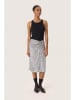 SAINT TROPEZ Paillettenrok "Botilde" zilverkleurig