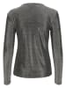 SAINT TROPEZ Longsleeve "Skylara" in Silber