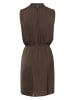 SAINT TROPEZ Kleid "Aileen" in Dunkelbraun