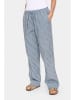 SAINT TROPEZ Hose "Filia" in Hellblau/ Grau