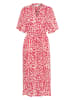 SAINT TROPEZ Kleid "Zazia" om Rot/ Weiß