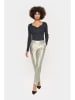 SAINT TROPEZ Longsleeve "Dagny" in Schwarz