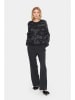 SAINT TROPEZ Pullover "Halima" in Schwarz