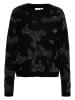 SAINT TROPEZ Sweter "Halima" w kolorze czarnym