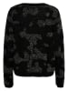 SAINT TROPEZ Sweter "Halima" w kolorze czarnym