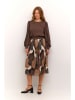 CULTURE Kleid "Carly" in Braun