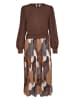 CULTURE Kleid "Carly" in Braun