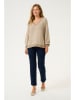 CULTURE Kasjmieren trui "Cardeen" beige