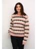 CULTURE Pullover "Anthonia" in Rosa/ Creme/ Anthrazit