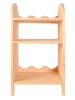 Folkifreckles Nachttisch "Lola" in Beige - (B)40 x (H)70 x (T)30 cm