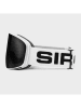 Siroko Uniseks ski-/snowboardbril "GX Ampezzo" wit/zwart
