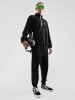 Siroko Fleece trui "Stowe" zwart/mintgroen
