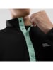 Siroko Fleecepullover "Stowe" in Schwarz/ Mint