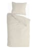 Walra Renforcé-Bettwäsche-Set "Yarrow Elegance" in Creme