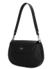 Charm Schultertasche "Montmartre" in Schwarz - (L)28 x (H)17 x (T)4,5 cm