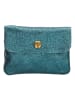 Charm Geldbörse "Elisa" in Blau - (L)11 x (B)1,5 x (H)7,5 cm