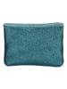 Charm Geldbörse "Elisa" in Blau - (L)11 x (B)1,5 x (H)7,5 cm