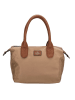 Charm Henkeltasche "Buckingham" in Hellbraun - (B)30 x (H)20 x (T)11 cm