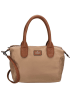 Charm Henkeltasche "Buckingham" in Hellbraun - (B)30 x (H)20 x (T)11 cm