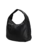 Charm Shopper "Mirabello" zwart - (L)40 x (H)29 x (D)8 cm