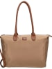 Charm Shopper bag "Buckingham" w kolorze jasnobrązowym - 51 x 33 x 14 cm