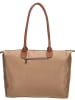 Charm Shopper bag "Buckingham" w kolorze jasnobrązowym - 51 x 33 x 14 cm