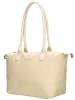 Charm Shopper "Buckingham Mono" in Beige - (L)42 x (H)25 x (T)15 cm
