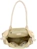Charm Shopper "Buckingham Mono" in Beige - (L)42 x (H)25 x (T)15 cm