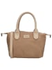 Charm Henkeltasche "Buckingham Mono" in Hellbraun - (L)30 x (H)20 x (T)11 cm