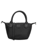 Charm Henkeltasche "Buckingham Mono" in Schwarz - (L)18 x (H)13 x (T)9 cm