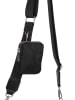 Charm Umhängetasche "Odeon" in Schwarz - (L)25 x (H)20 x (T)6 cm