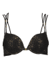 JETTE Push-up-BH in Schwarz