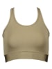 LASCANA Biustonosz sportowy w kolorze khaki