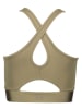 LASCANA Biustonosz sportowy w kolorze khaki