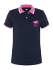 Polo Sylt Poloshirt donkerblauw/roze