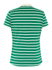 Polo Sylt Poloshirt in Grün/ Weiß