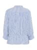 Polo Sylt Bluse in Hellblau/ Weiß